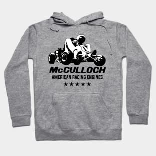 McCulloch American Racing engines - vintage karting Hoodie